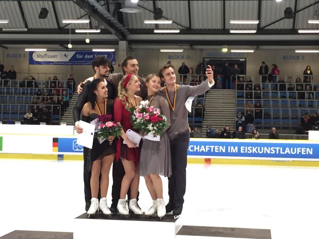 Shari Koch und Christian Nüchtern werden 2019 Deutsche Meister im Eistanz